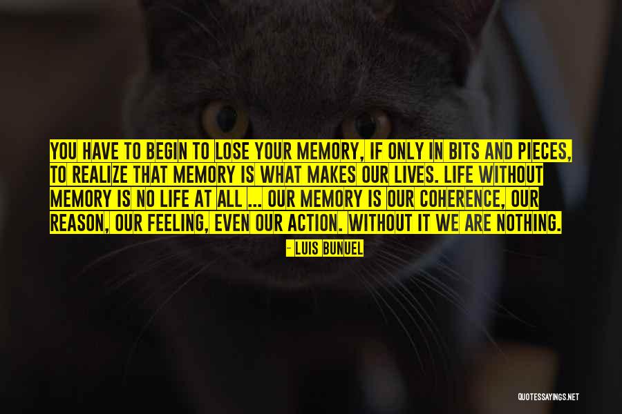 Coherence In Life Quotes By Luis Bunuel Coherence In Life Quotes By Luis Bunuel