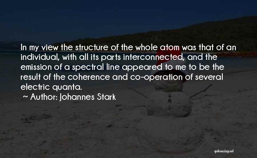 Coherence Quotes By Johannes Stark