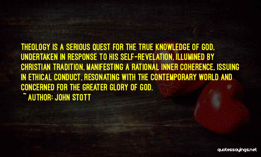 Coherence Quotes By John Stott