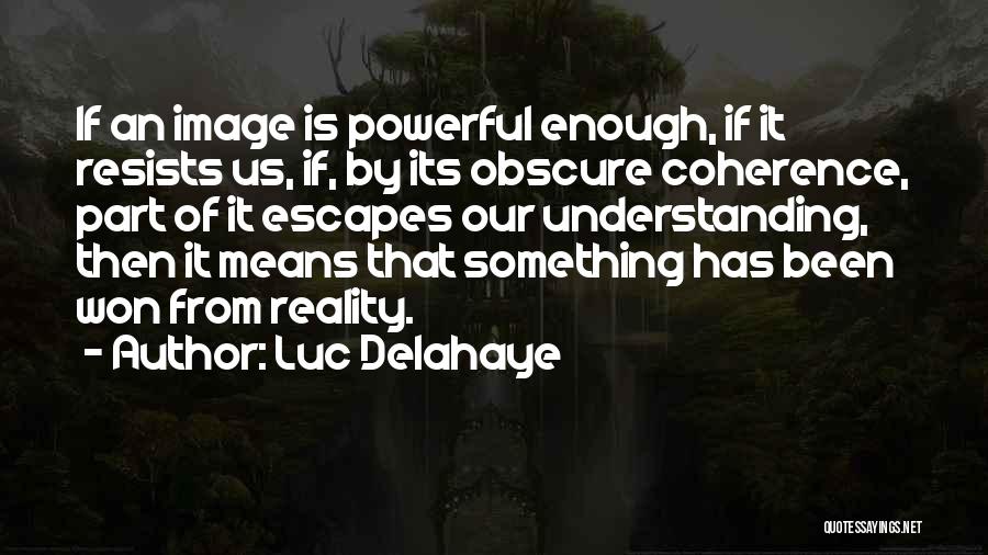 Coherence Quotes By Luc Delahaye