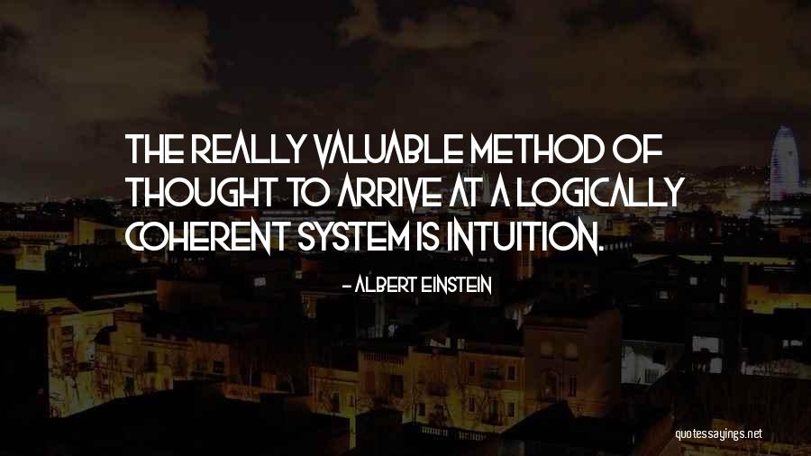 Coherent Quotes By Albert Einstein