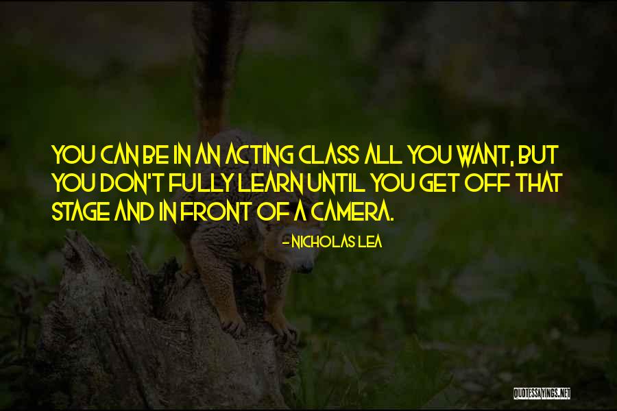 Cohlene Quotes By Nicholas Lea Cohlene Quotes By Nicholas Lea
