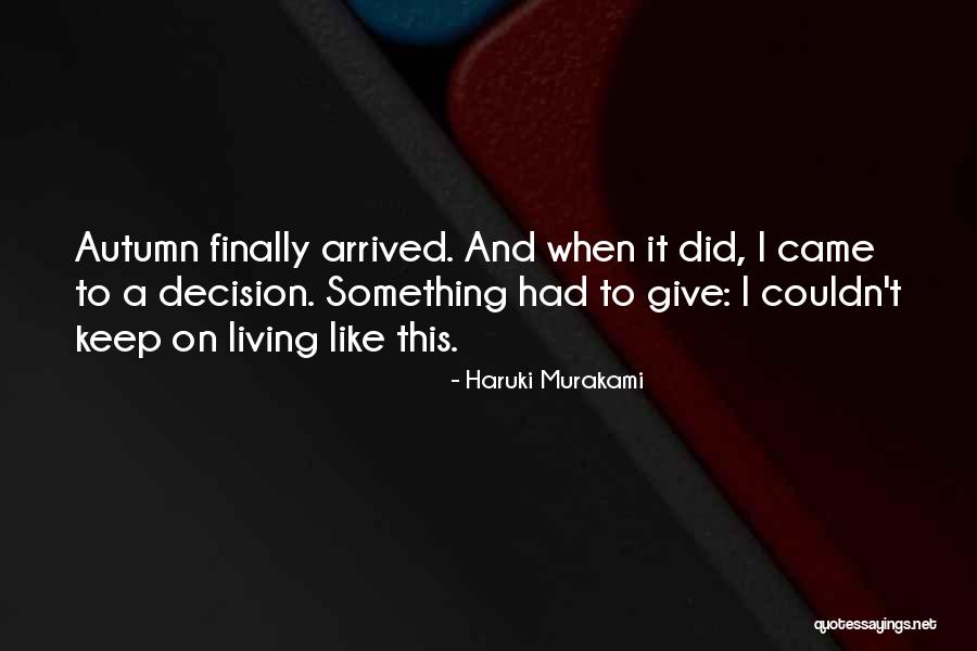 Cohnheim Areas Quotes By Haruki Murakami Cohnheim Areas Quotes By Haruki Murakami