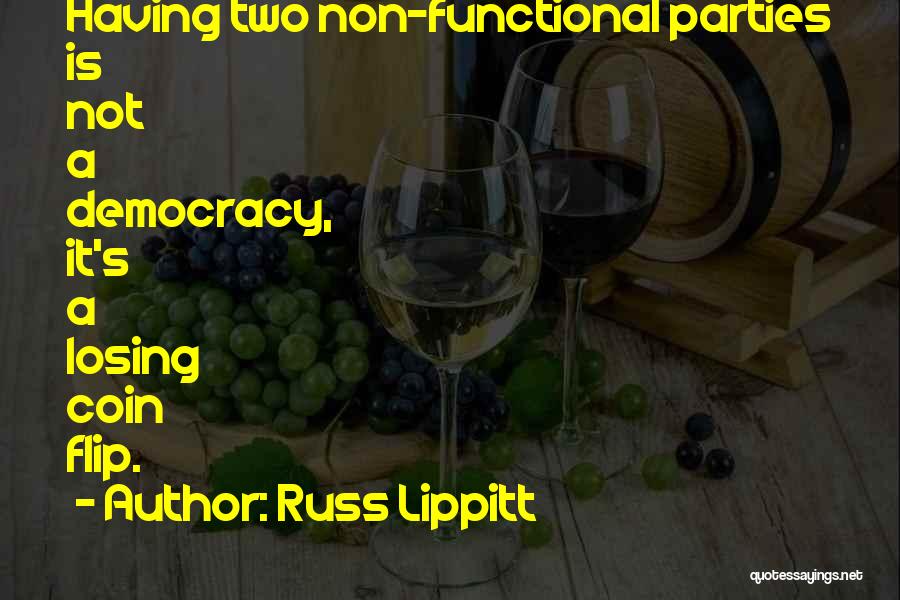 Coin Flip Quotes By Russ Lippitt