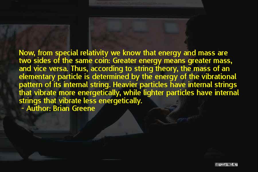 Coin Has Two Sides Quotes By Brian Greene