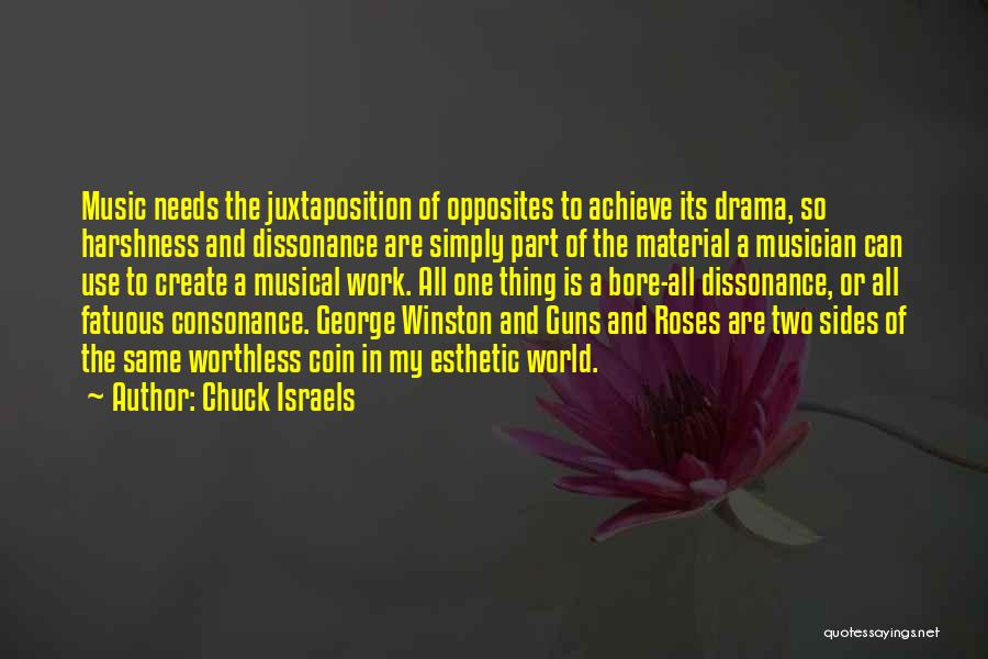 Coin Two Sides Quotes By Chuck Israels