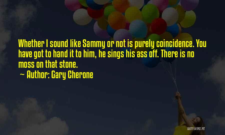Coincidence Or Not Quotes By Gary Cherone