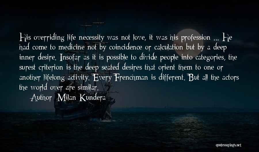 Coincidence Or Not Quotes By Milan Kundera