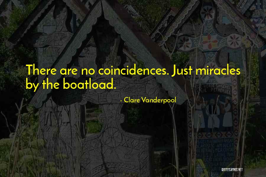 Coincidences Quotes By Clare Vanderpool