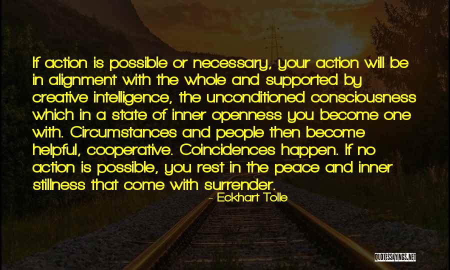 Coincidences Quotes By Eckhart Tolle