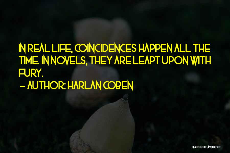 Coincidences Quotes By Harlan Coben