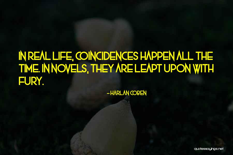 Coincidences Quotes By Harlan Coben