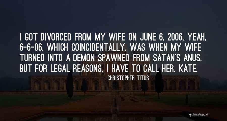 Coincidentally Quotes By Christopher Titus Coincidentally Quotes By Christopher Titus