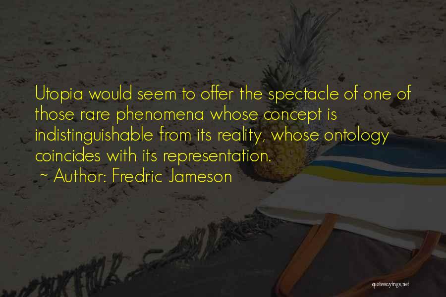 Coincides Quotes By Fredric Jameson