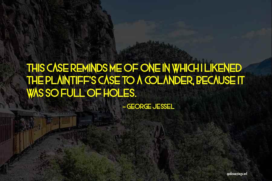 Colander Quotes By George Jessel