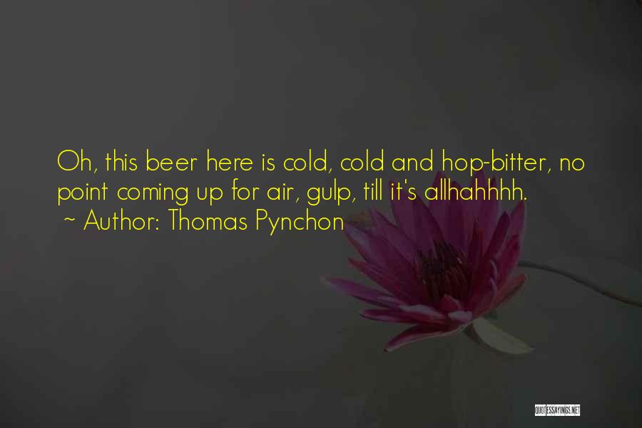 Cold Air Quotes By Thomas Pynchon