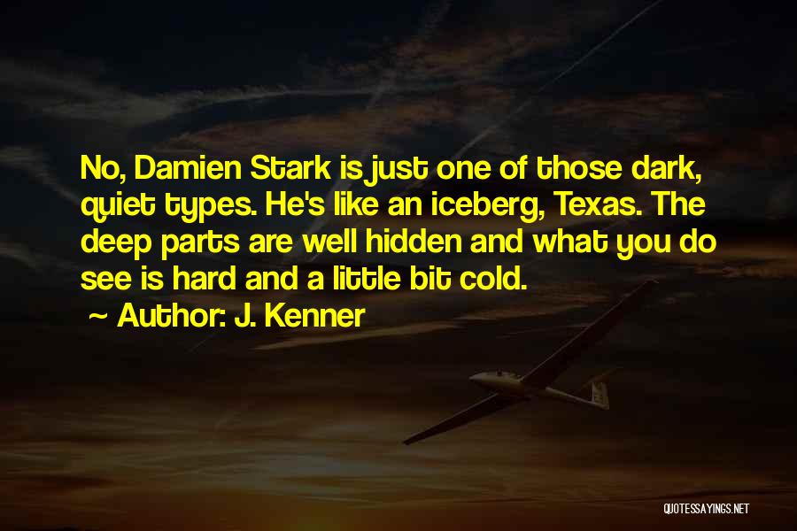 Cold And Dark Quotes By J. Kenner