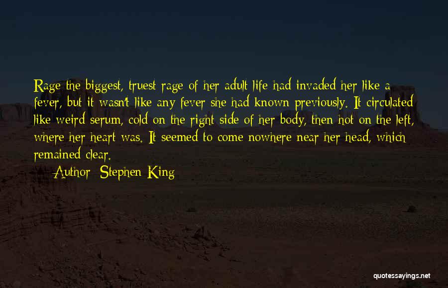 Cold And Fever Quotes By Stephen King