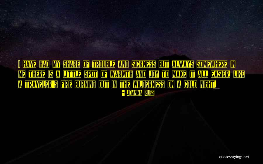 Cold And Fire Quotes By Joanna Russ Cold And Fire Quotes By Joanna Russ