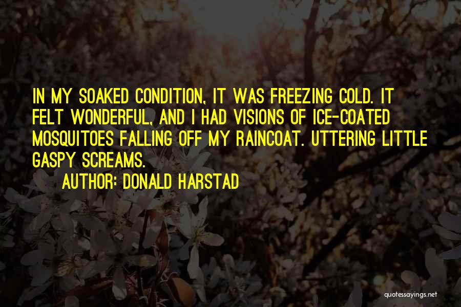 Cold And Freezing Quotes By Donald Harstad