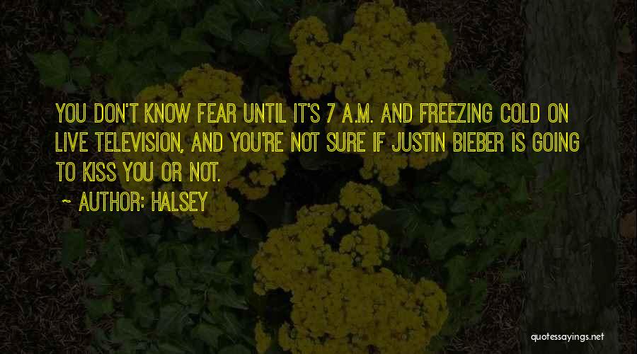 Cold And Freezing Quotes By Halsey