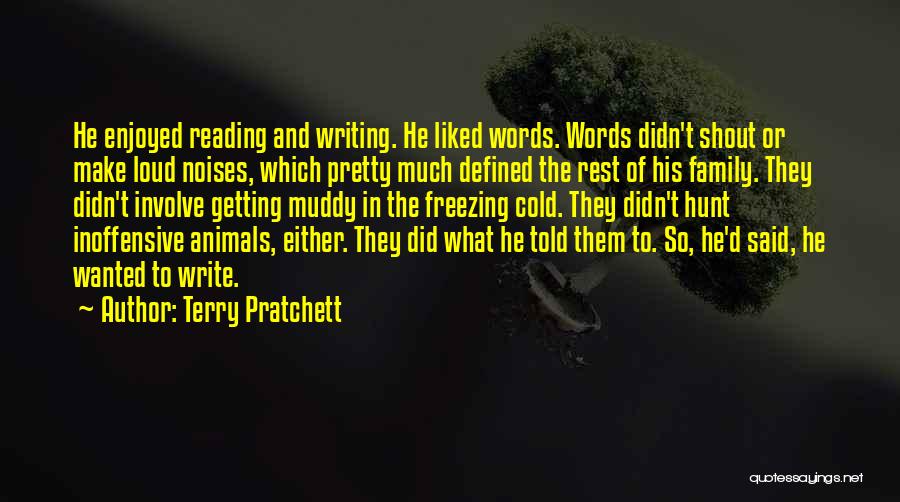 Cold And Freezing Quotes By Terry Pratchett