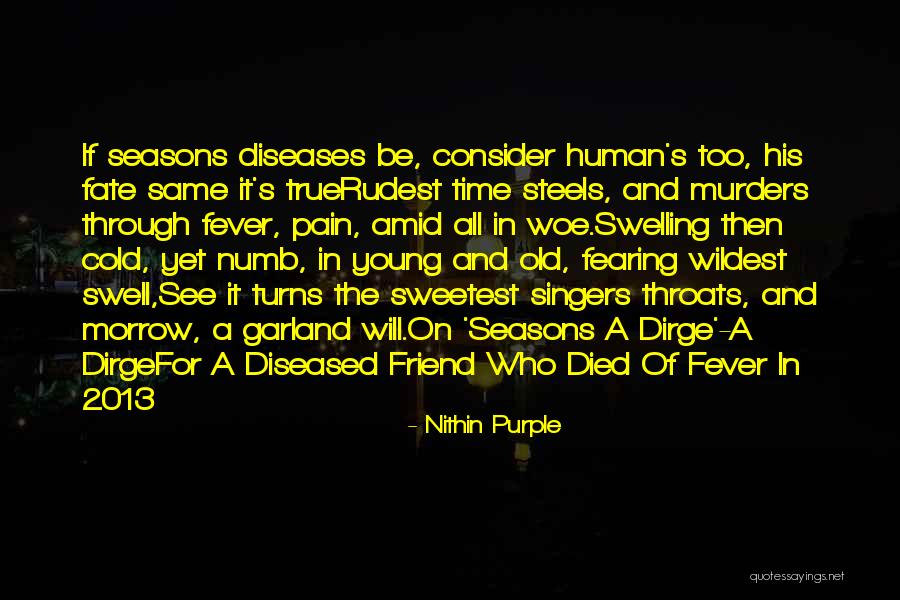 Cold And Numb Quotes By Nithin Purple Cold And Numb Quotes By Nithin Purple