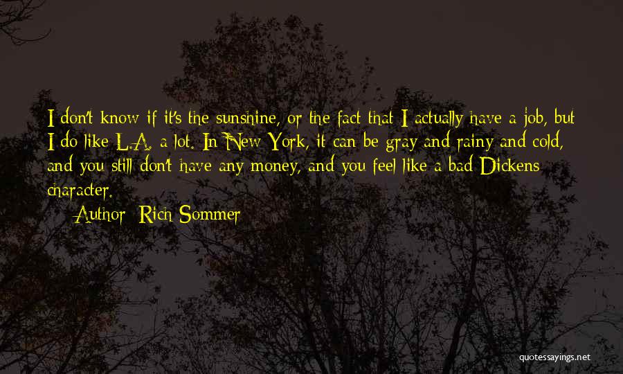 Cold And Rainy Quotes By Rich Sommer