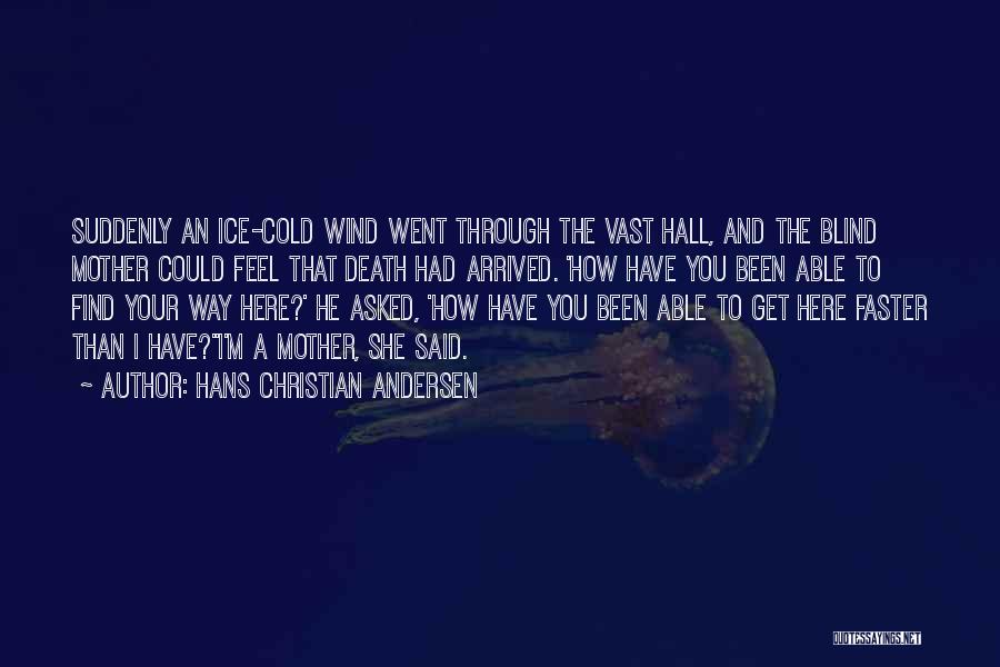 Cold And Wind Quotes By Hans Christian Andersen