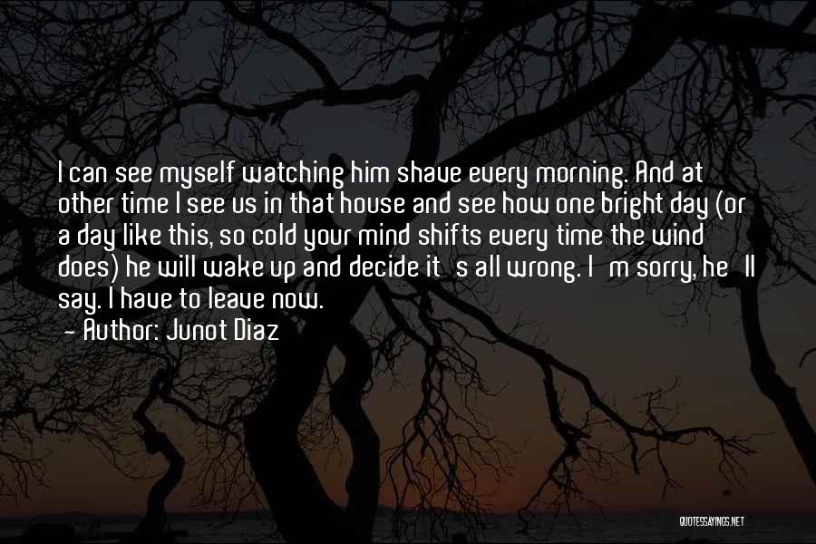 Cold And Wind Quotes By Junot Diaz