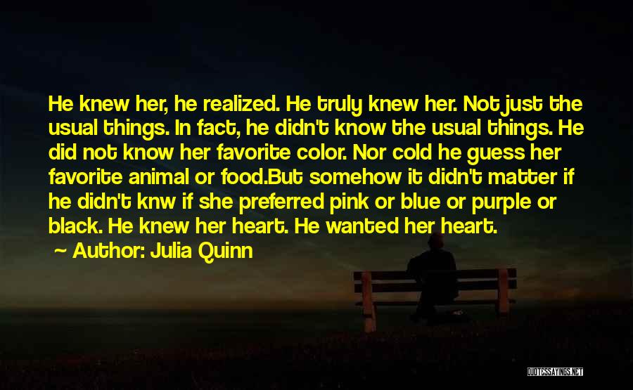 Cold Black Heart Quotes By Julia Quinn