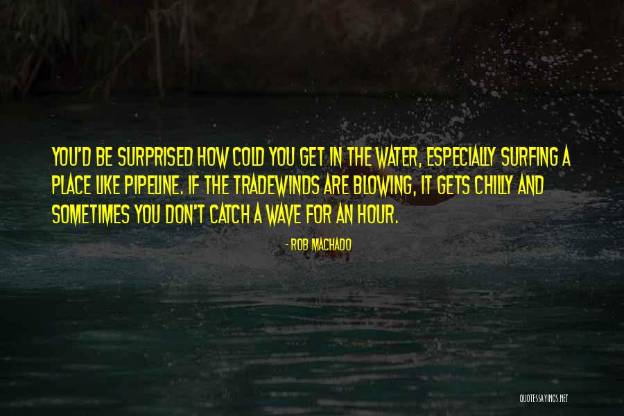 Cold Chilly Quotes By Rob Machado Cold Chilly Quotes By Rob Machado