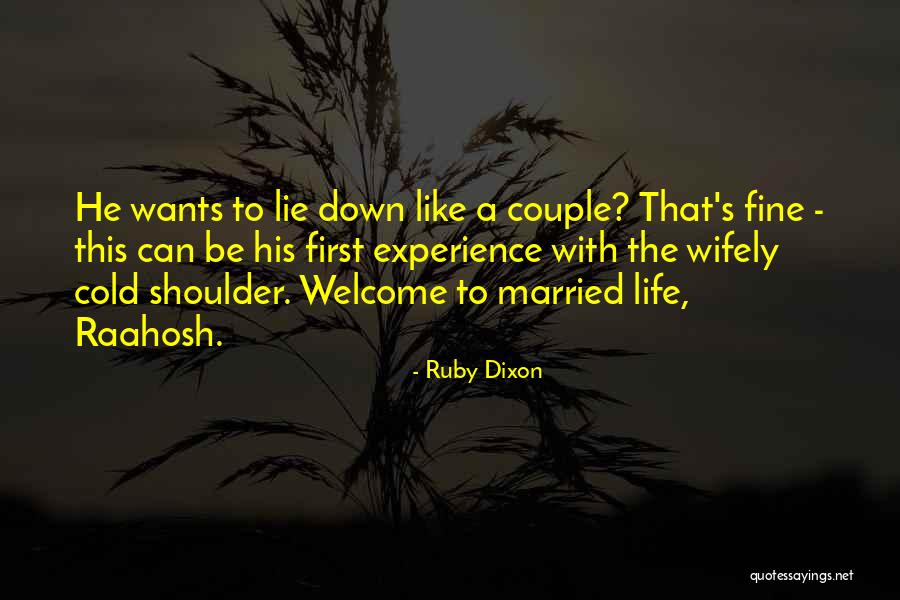 Cold Couple Quotes By Ruby Dixon Cold Couple Quotes By Ruby Dixon