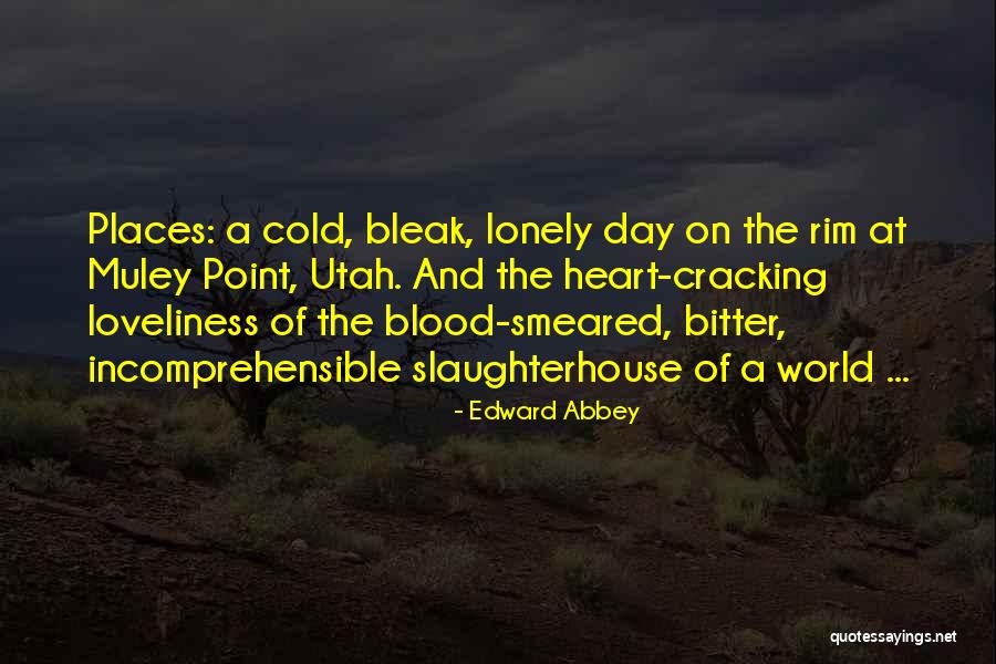 Cold Day Quotes By Edward Abbey Cold Day Quotes By Edward Abbey