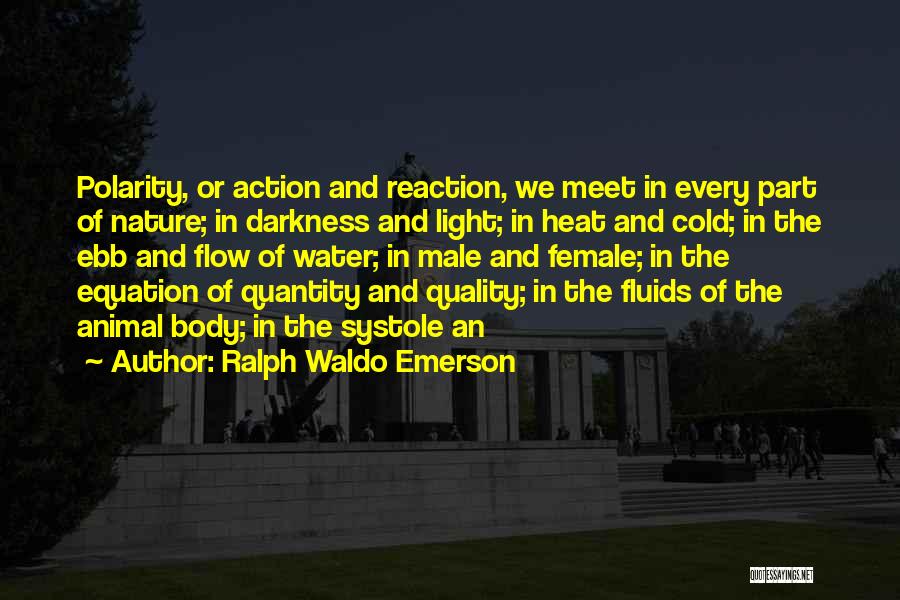 Cold Equation Quotes By Ralph Waldo Emerson