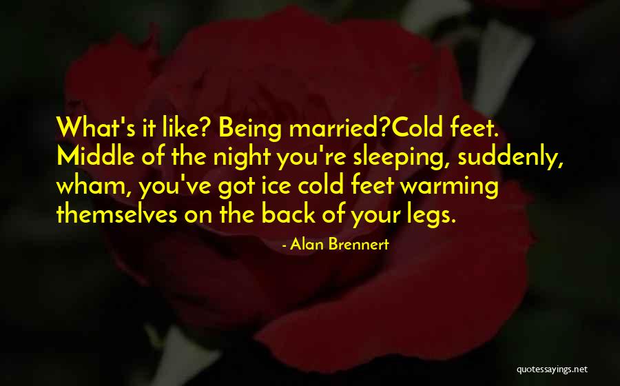 Cold Feet Quotes By Alan Brennert Cold Feet Quotes By Alan Brennert