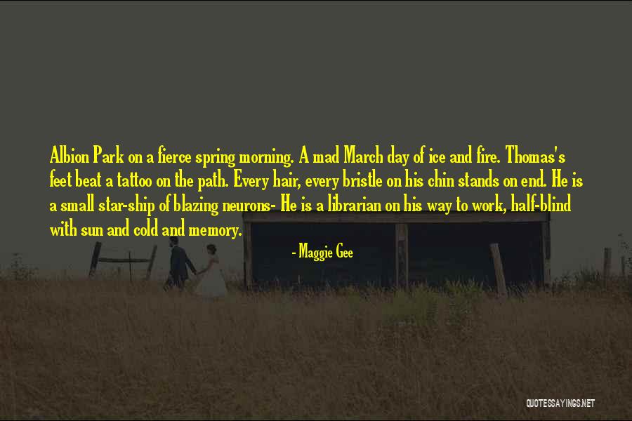 Cold Feet Quotes By Maggie Gee Cold Feet Quotes By Maggie Gee