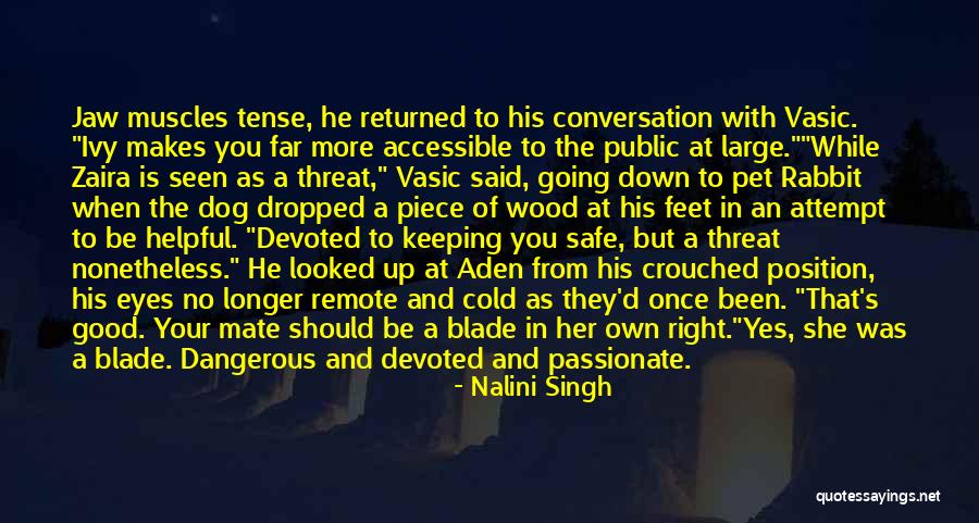 Cold Feet Quotes By Nalini Singh Cold Feet Quotes By Nalini Singh