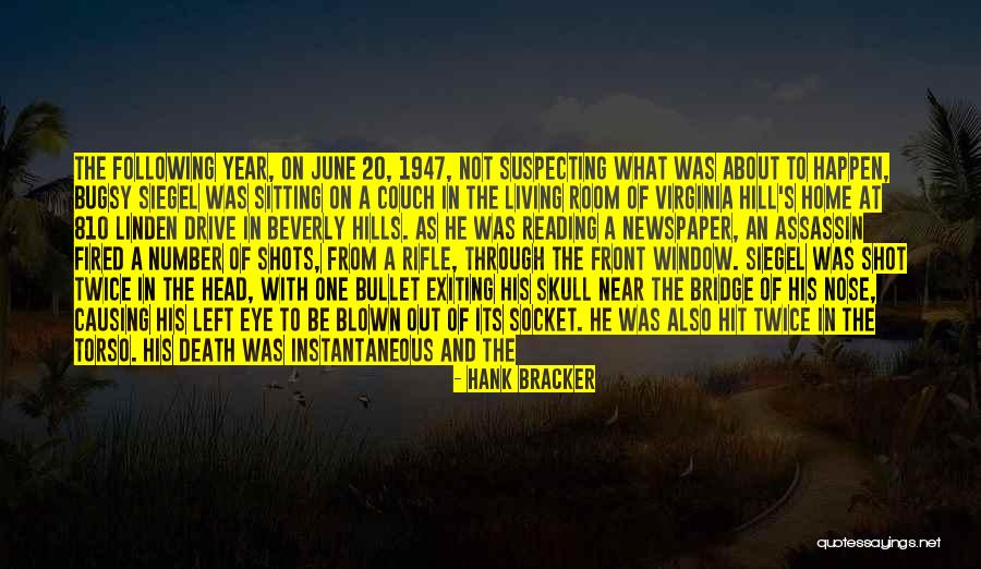 Cold Front Quotes By Hank Bracker