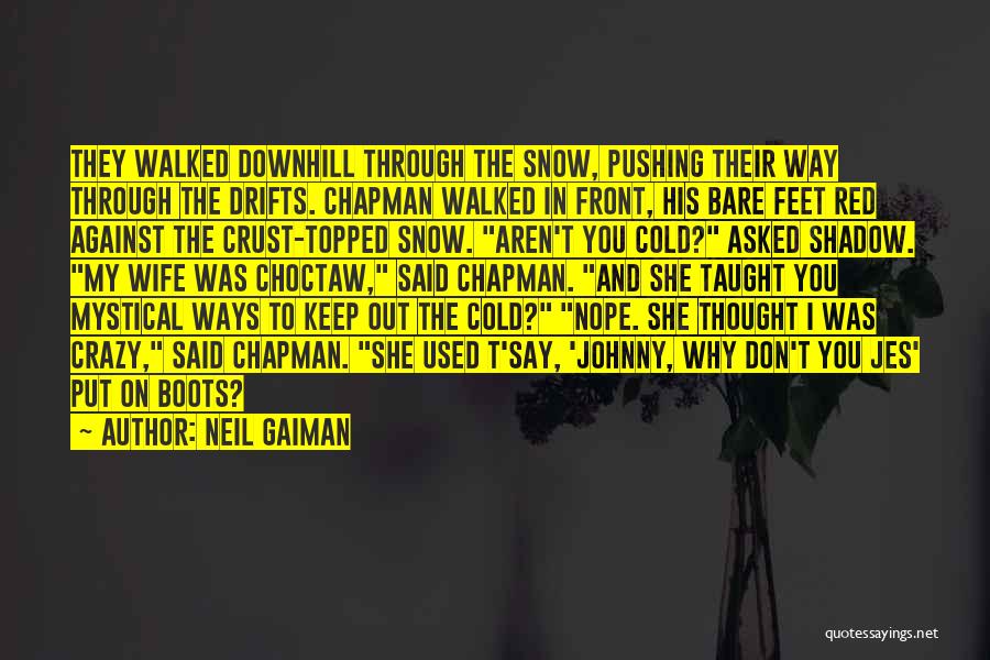 Cold Front Quotes By Neil Gaiman