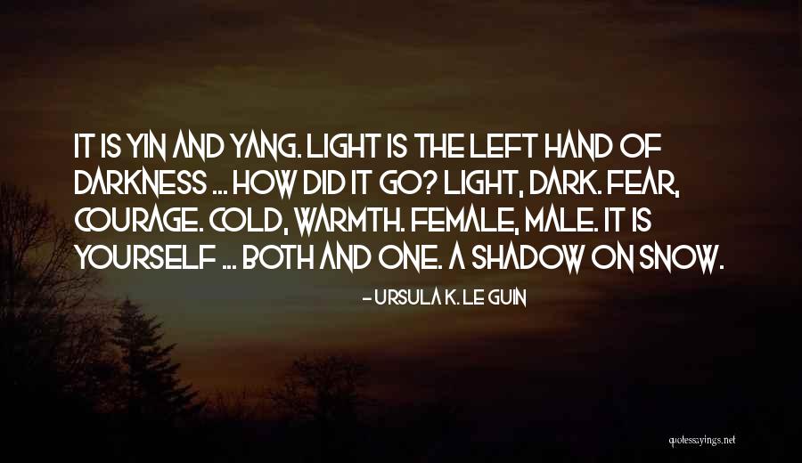 Cold Hands Quotes By Ursula K. Le Guin