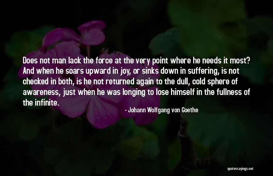 Cold Man Quotes By Johann Wolfgang Von Goethe