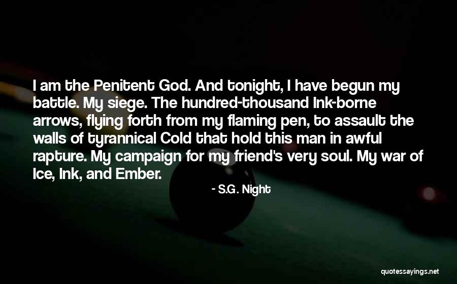 Cold Man Quotes By S.G. Night