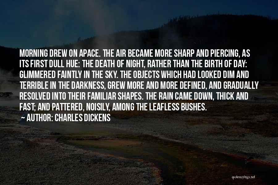 Cold Morning Quotes By Charles Dickens