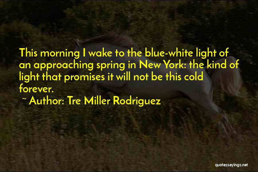 Cold Morning Quotes By Tre Miller Rodriguez