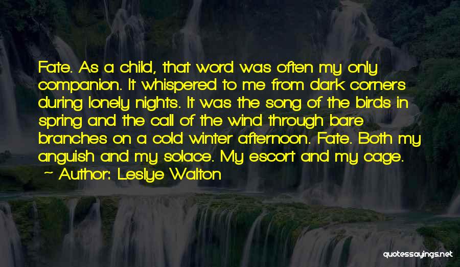 Cold Nights Quotes By Leslye Walton