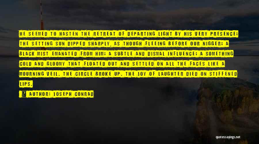 Cold Out Quotes By Joseph Conrad