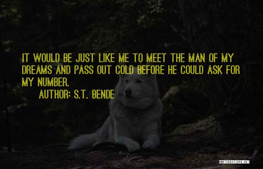 Cold Out Quotes By S.T. Bende