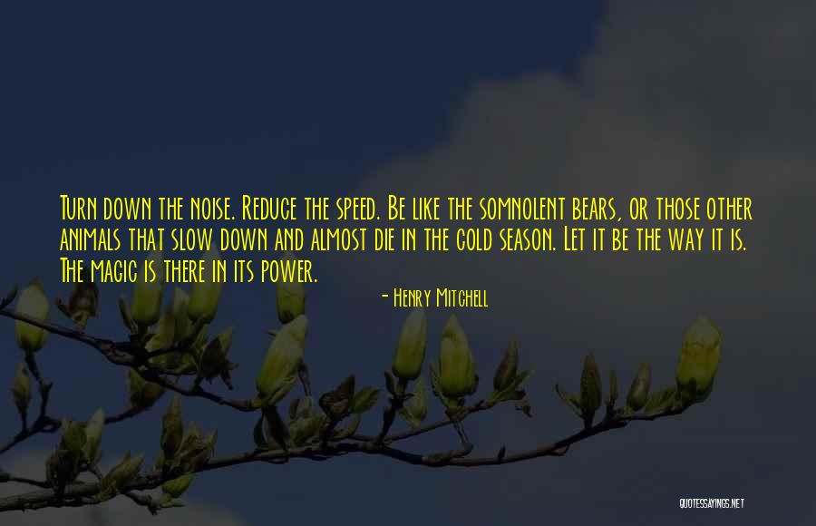 Cold Season Quotes By Henry Mitchell Cold Season Quotes By Henry Mitchell