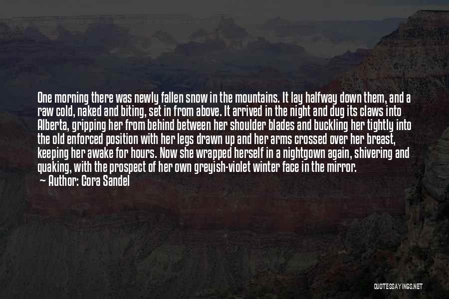 Cold Shivering Quotes By Cora Sandel